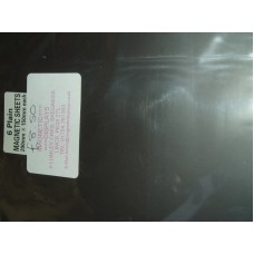 Plain Magnetic Sheets, Non-Adhesive-backed, 200mm x 150mm, Pack of 6
