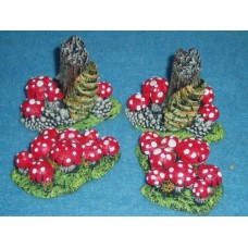 10019 Fungi Painted or unpainted