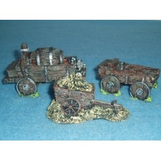 10029 Carts and Wagon Painted or unpainted
