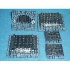 10017 Grilles x 6 Painted or unpainted